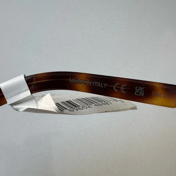 Saint Laurent SL550 SLIM 002 Cat Eye Havana Tortoiseshell 56-16-145 Sunglasses - Picture 11 of 16